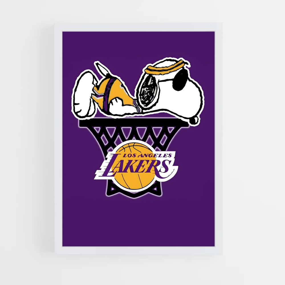 Poster Purple Dynasty – affiche Basketball (vue 3)